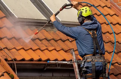 Démoussage et hydrofuge de toiture à Salernes
