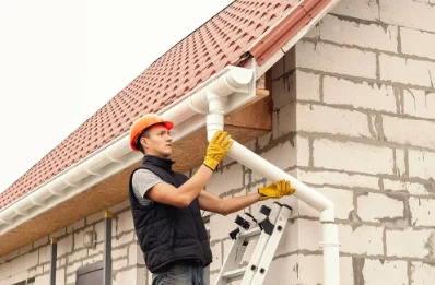 Pose et remplacement de gouttières à Salernes